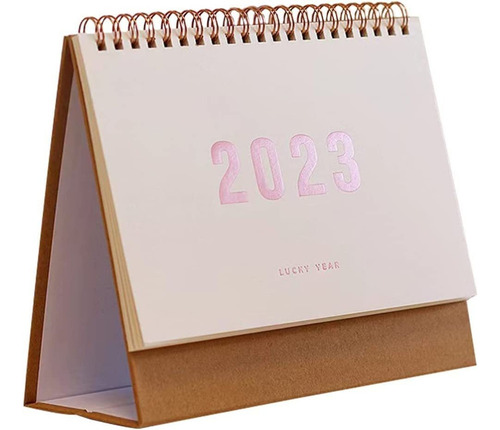 Calendario De Escritorio Mensual De Horarios 2023