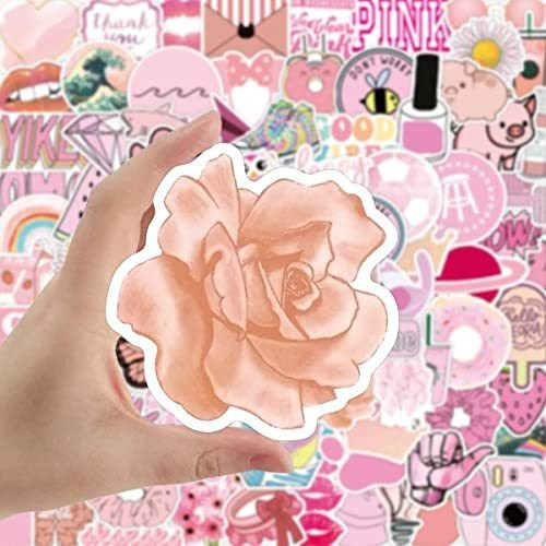 Vinilo Para Botella Preppy Stickers 100pcs Pegatinas Estéti Vinilo Para Botella Preppy Stickers 100pcs Pegatinas Estéti