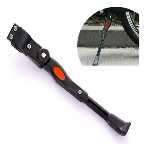 Soporte De Pedal Lateral Para Bicicleta Con Ajuste De Llanta