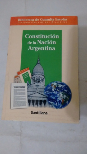 Constitucion De La Nacion Argentina - Santillana (usado)