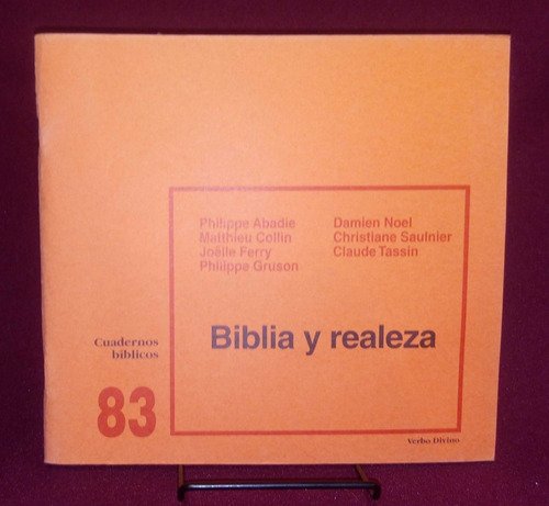 Biblia Y Realeza Cb 83 -  Abadie / Collin / Ferry / Gruson /