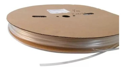 Kit 5 Metros - Espaguete Termo Retrátil 10mm - Transparente