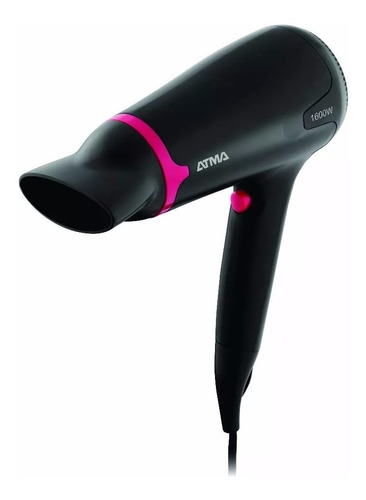 Secador De Pelo Atma - 1600w - 2 Vel - Frio / Calor - Viajes