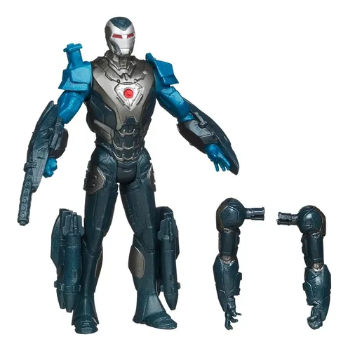 Figura De Accion Hypervelocity Iron Man 3 Assemblers Hasbro