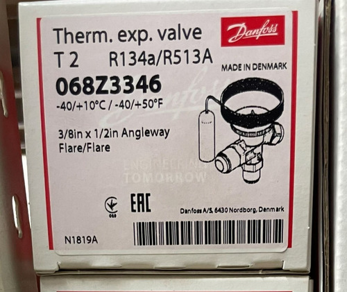 Válvulas De Expansión Termostática, T 2, R134a/r513a