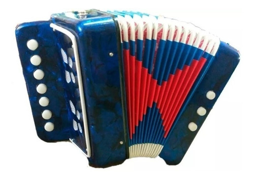 Acordeon Para Niño J. Meister 2 Bajos - 7 Botones