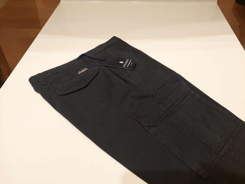 Pantalon Hombre Cargo Gabardina Invierno