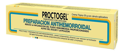 Crema Hemorroides Proctogel. 