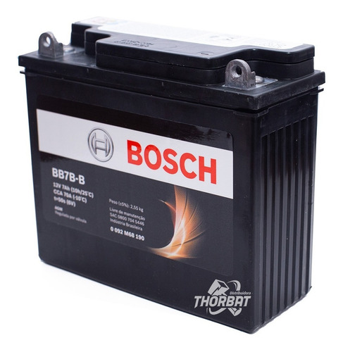 Bateria Moto Bosch Cbx 200 Strada/nx 200 12v 7ah Bb7b-b