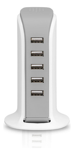 Estación De Carga 5 Puertos Usb 6a