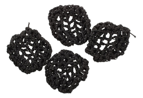 Moño De Ballet Con Red Elástica De Nailon Negro Para Camarer
