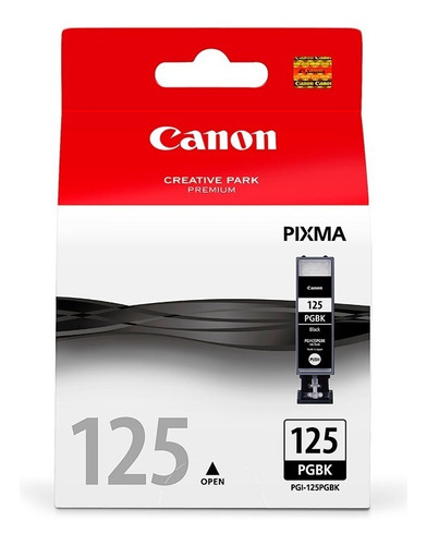 Cartucho Canon 125pg Pixma Ip4810 Mg6110 X6510 Mg5210 Ip6510