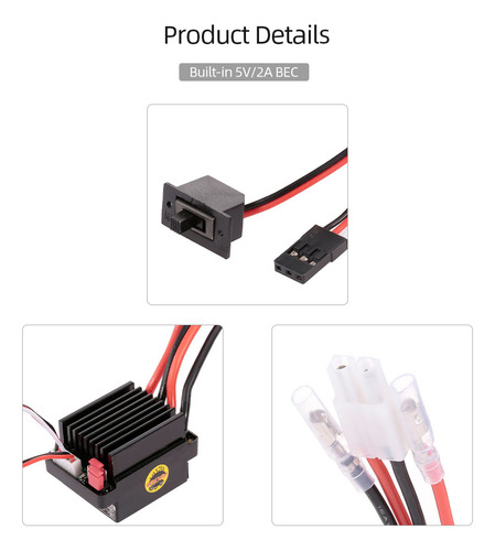 . Esc Cepillado De 320 A, 2 A 3 Segundos, Con Soporte De 5