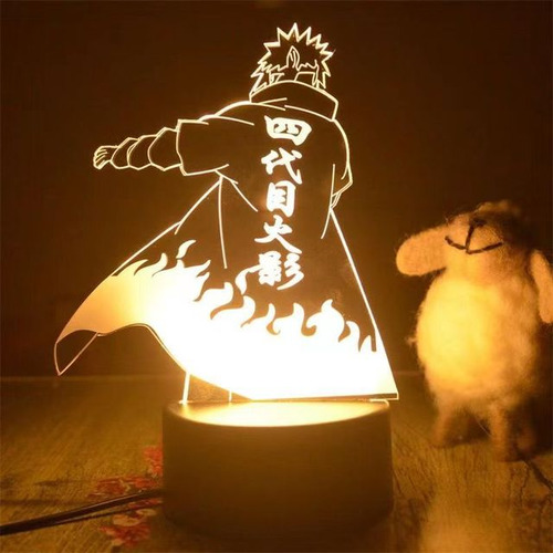 Lámpara Anime Coleccionable Naruto Minato Hokage Importada