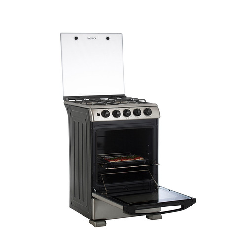 Cocina A Gas 55 Cm Inoxidable Patrick Cp9656i
