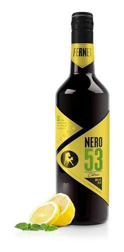 Fernet Nero 53 Citrus 750ml. - Envíos