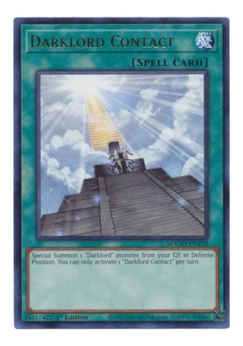 Yugioh! Darklord Contact