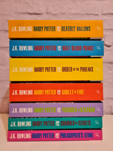 Libros De Harry Potter En Inglés, Saga Completa Sin Uso