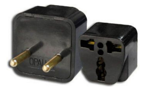 Adaptador X2 Unid Enchufe Multiple Redondo Ap-6049b Opalux