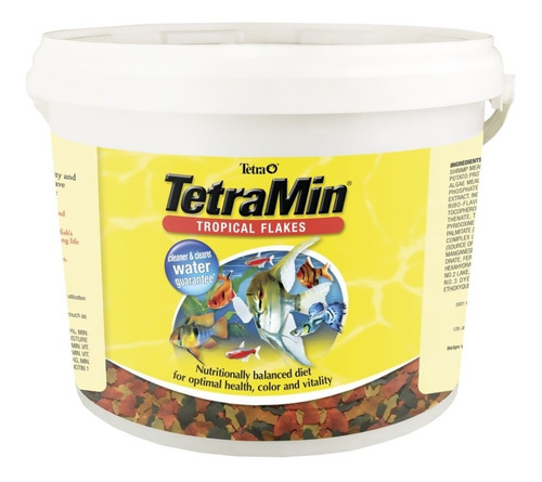 Tetra Min Escamas 2050gr Lebistes Platy Neon Colisa Polypter