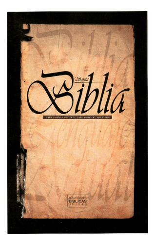 Biblia Tla Misionera Mediana Letra Chica Rústica Papiro