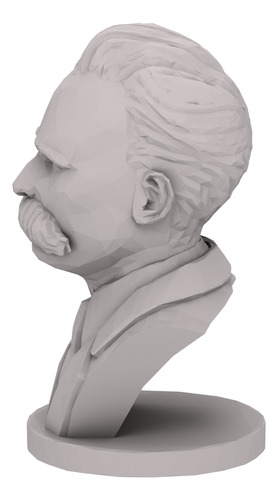 Friedrich Nietzsche Busto 17cm Impreso En 3d