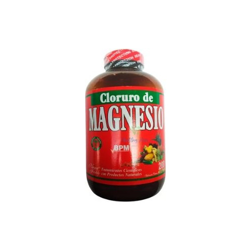 Cloruro De Magnesio X 200 Caps - Unidad a $58000