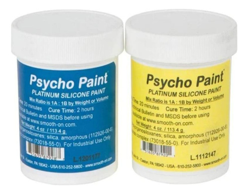 Smooth On Psycho Paint So226grs Pintura Silicona Platino