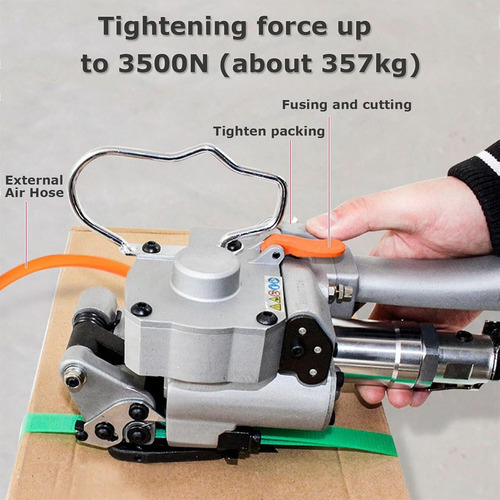Máquina De Cintar Pneumática Para Embalagem De 1/2/5/8