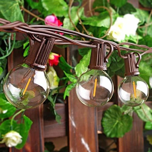 Guirnalda Cadena Luces Led Exteriores Bombillas Irrompible