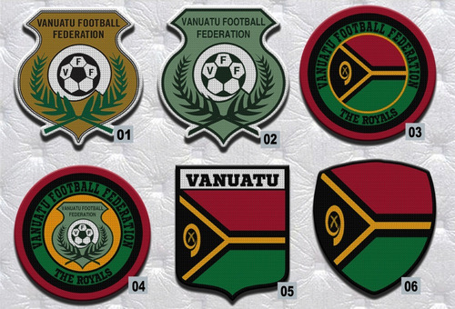 Parche Termoadhesivo Escudo 7,5cm Seleccion Vanuatu