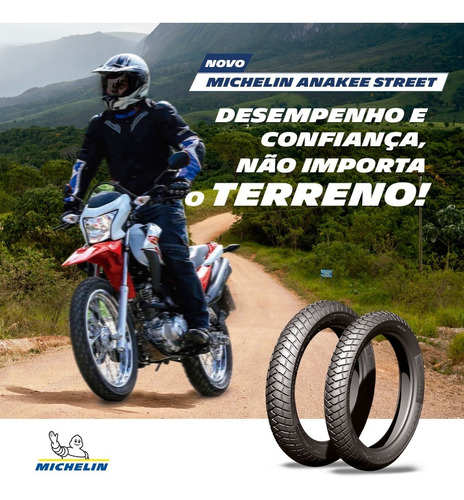 Pneu Moto Michelin Anakee Street 90/90-19 52p Sem Câmara