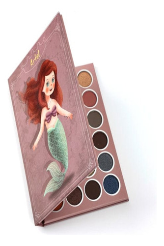 Sombras De Ojos Paleta Maquillaje 48 Colores Princesa Ariel 