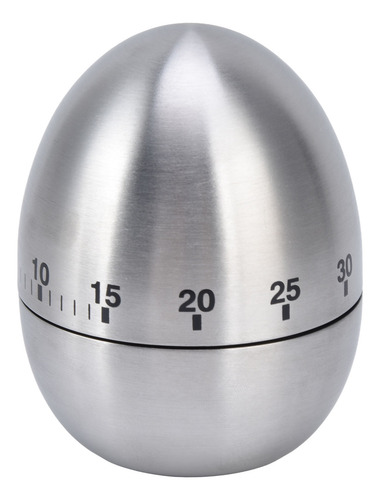Temporizador Mecánico Egg Kitchen De Acero Inoxidable