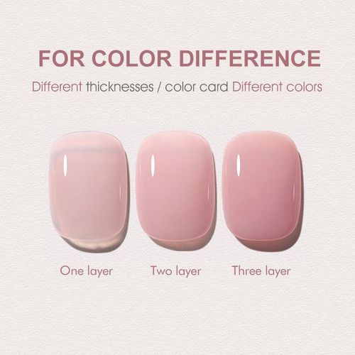 Jgo 6 Esmaltes De Uñas En Gel Venalisa Con Base De Goma Tran