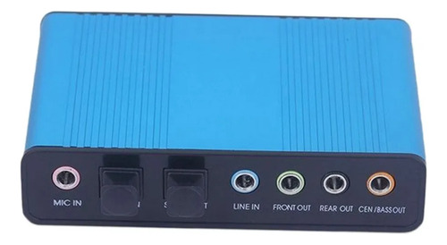 Bake Tarjeta De Sonido Externa Usb 5.1 Sonido Envolvente