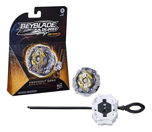 Beyblade Burst Pro Series - Knockout Odax - Hasbro Color Gris