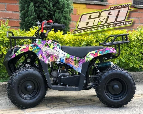 Imagen 12 de 25 de Cuatrimoto A Gasolina Para Niños 50cc
