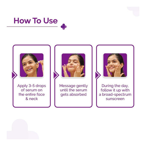 O Soro Da Face De Niacinamida De Derma Co A 10% Para Marcas