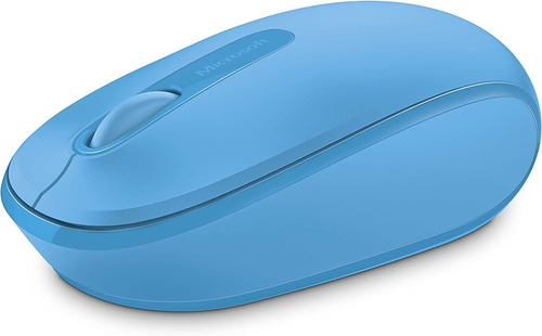 Mouse Móvil Inalámbrico Microsoft 1850, Azul Cian