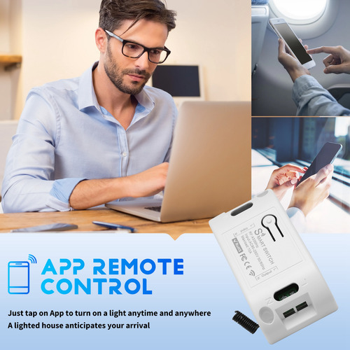 Control De Iluminación Inalámbrico Smart Light 433mhz