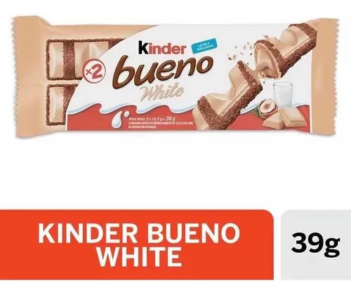 Kinder Bueno Mixto Caja X 18 ( 9 Blanco + 9 Choco )