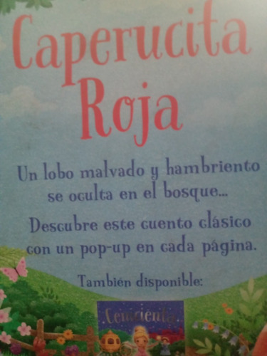 Imagen 6 de 6 de Libro Pop Up Caperucita Roja Susaeta