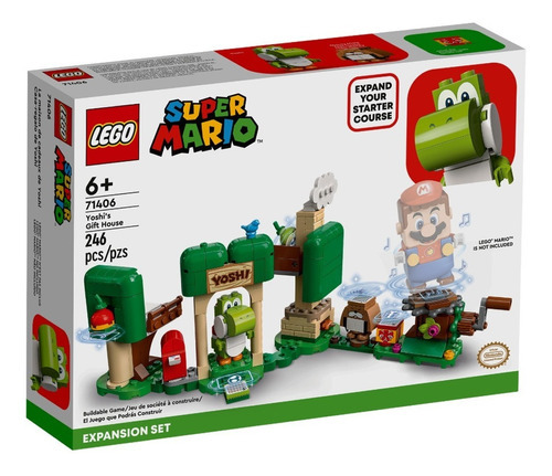 Lego Super Mario Bros Expansión Yoshi 246 Piezas Moradouy