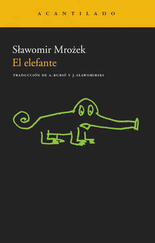Libro El Elefante De Mrozek, Slawomir