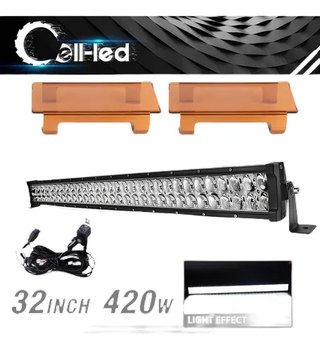 comprar 4d 32  420w Led Barra De Luces De Trabajo Combo Offroad 4wd 