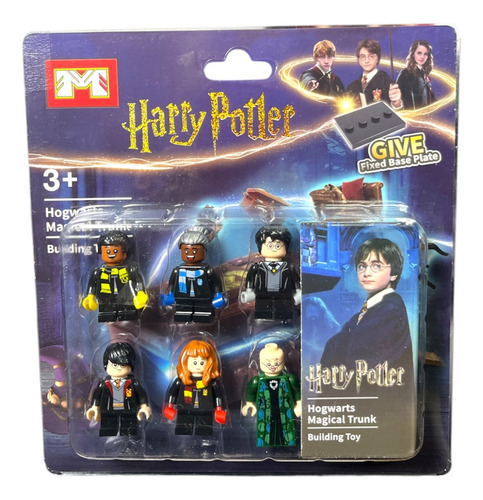 Set 6 X Minifiguras Harry Potter Bloques De Construcción