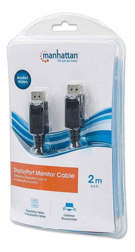 Cable Para Monitor Manhattan Displayport - Displayport 2 Mts