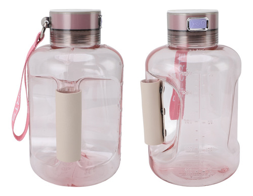 Botella De Agua De Hidrógeno Rosa De 1,5 Litros Con Tecnolog