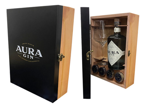 Kit Gin Tonic Aura + Botanicos Premium + Copa | Cocteleria